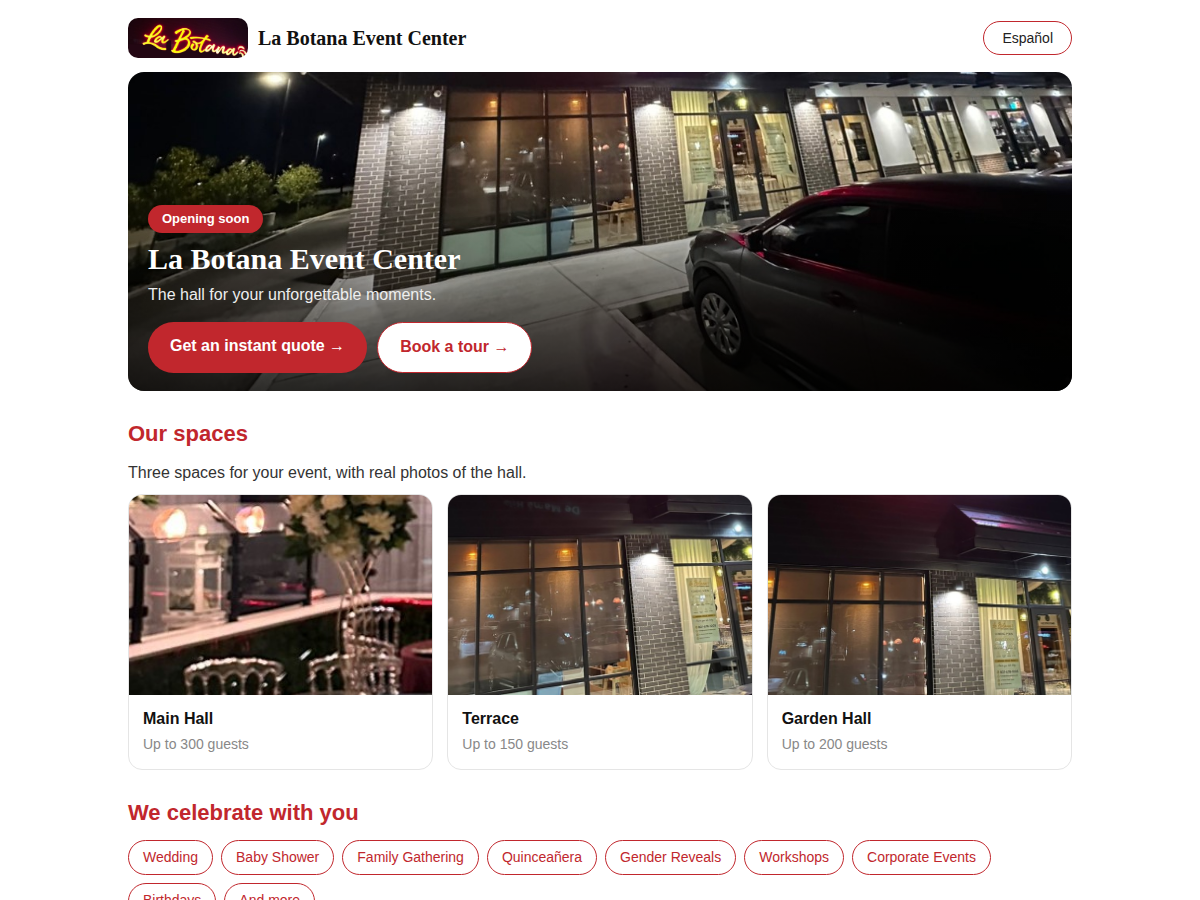 Website example